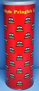 Pringles Can Red Original Style Light Chips Big Head Great Prop Display Vintage